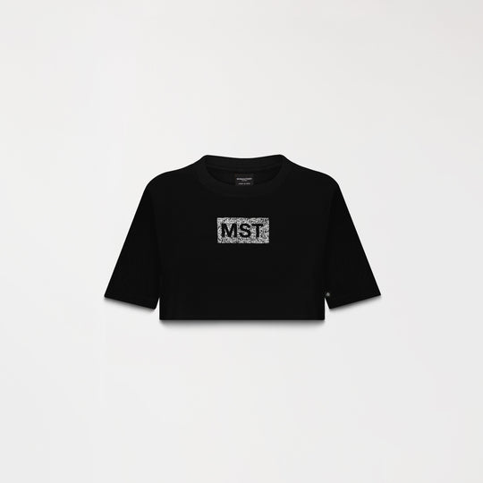 RIVER CROP TOP WOMEN BLACK