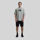 ROUGE T-SHIRT OVERSIZE SEA GRASS - Monastery
