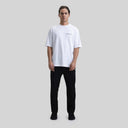 RUSTON T-SHIRT OVERSIZE WHITE - Monastery