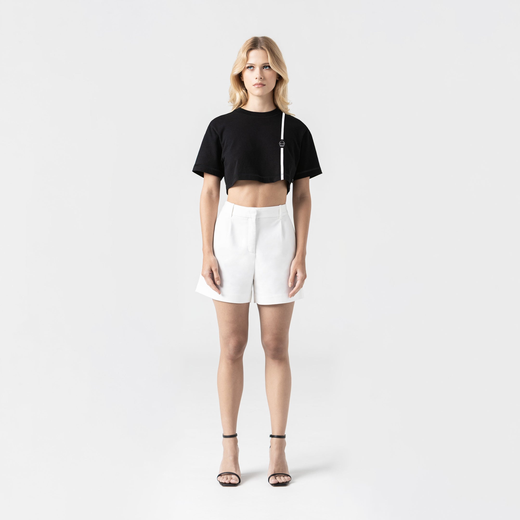 SEIKO CROP TOP WOMEN BLACK