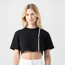 SEIKO CROP TOP WOMEN BLACK