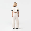 SENN CROP TOP WOMEN WHITECAP GRAY