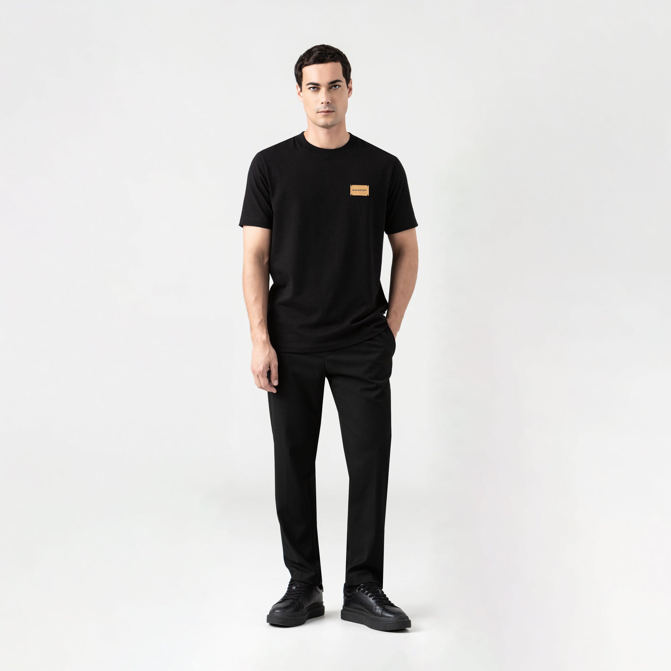 SHAREEF T-SHIRT MEN BLACK