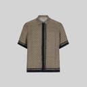 SILK SET MEN OVERSIZE SOLEIL BLACK SAFARI - Monastery
