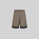 SILK SET MEN OVERSIZE SOLEIL BLACK SAFARI - Monastery