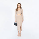 CONJUNTO SOSIE BEIGE OSCURO 1 - MONASTERY