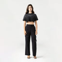 TESSIE CROP TOP WOMEN BLACK