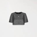 XELESTE CROP TOP WOMEN BLACK