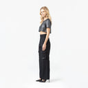 XELESTE CROP TOP WOMEN BLACK