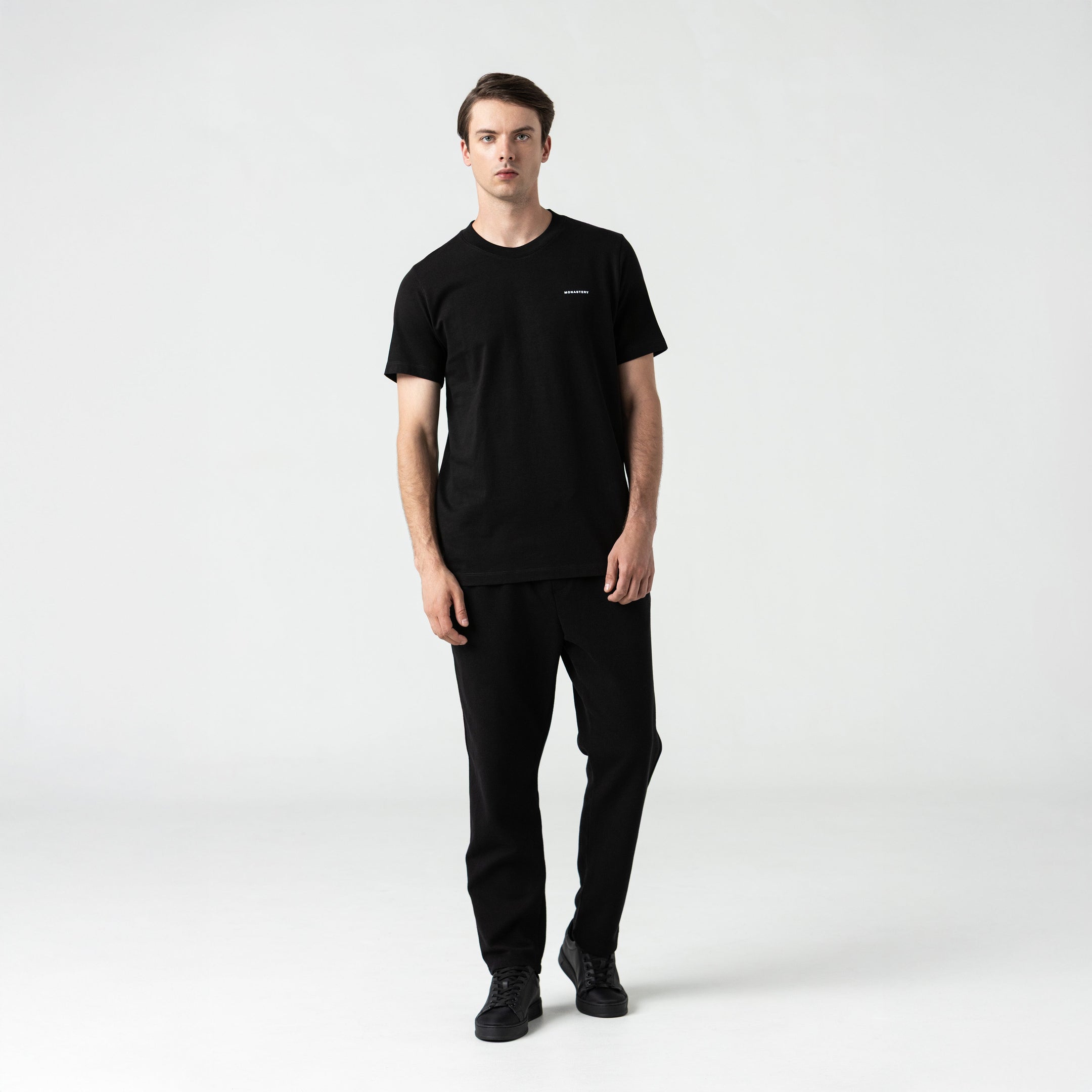 ZHOMIN T-SHIRT MEN BLACK