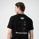 ZHOMIN T-SHIRT MEN BLACK