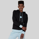SARISA BLACK HOODIE - Monastery